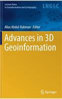 Advances in 3D Geoinformation