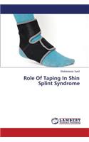 Role of Taping in Shin Splint Syndrome