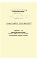 Anwendung der Gaschromatographie zur Trennung und Bestimmung anorganischer Stoffe