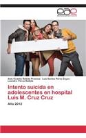 Intento Suicida En Adolescentes En Hospital Luis M. Cruz Cruz