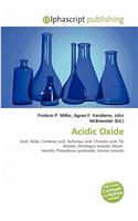 Acidic Oxide: (English)