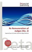 Re Remuneration of Judges (No. 2)