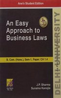 Kalyani Commerce Series Easy Approach to Merchantile, Commercial, Industrial Labour, Business Laws B.Com, BBA 1st & 2nd Sem