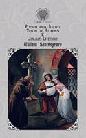 Romeo and Juliet, Timon of Athens & Julius Caesar: (Throne Classics)