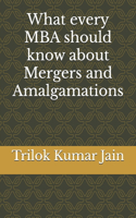 What every MBA should know about Mergers and Amalgamations: (3 Corporate World)