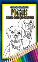 Puggles A Pawsome Coloring Book For Dog Lovers