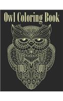 Owl Coloring Book