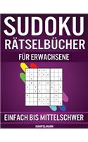 Sudoku Rätselbücher für Erwachsene Einfach bis Mittelschwer: 600 Rätsel, einfacher bis mittlerer Schwierigkeitsgrad für Erwachsene mit Lösungen