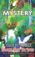 MyStery Color By Number Coloring Book For Adult