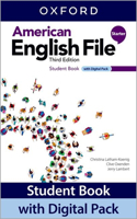American English File: Starter: Student Book with Digital Pack: Print Student Book and 2 years' access to Student e-book, Workbook e-book, Online Practice and Student Resources(American English File)