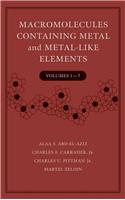 Macromolecules Containing Metal and Metal-Like Elements
