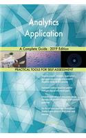 Analytics Application A Complete Guide - 2019 Edition