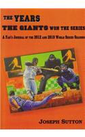 Years the Giants Won the Series
