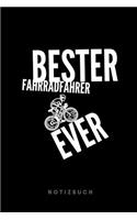Bester Fahrradfahrer Ever Notizbuch