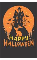 Notebook: Sphynx Cat Happy Halloween Gift Dot Grid Dotted 6x9 120 Pages