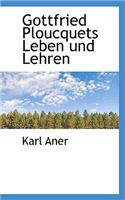 Gottfried Ploucquets Leben Und Lehren