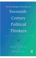 The Routledge Dictionary of Twentieth-Century Political Thinkers