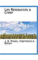 Les Ressources a Creer