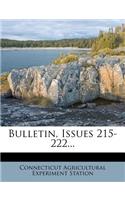 Bulletin, Issues 215-222...