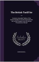 The British Tariff for ...