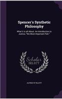 Spencer's Synthetic Philosophy
