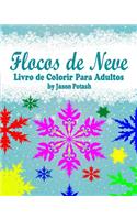 Flocos de Neve Livro de Colorir Para Adultos