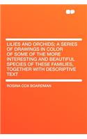 Lilies and Orchids; A Series of Drawings in Color of Some of the More Interesting and Beautiful Species of These Families, Together with Descriptive Text: (English)