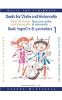 Duets for Violin and Violoncello for Beginners