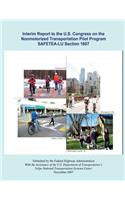 Interim Report to the U.S. Congress on the Nonmotorized Transportation Pilot Program SAFETEA-LU Section 1807