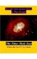 How the Solar System Forms