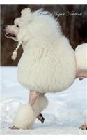 Poodle August Notebook Poodle Record, Log, Diary, Special Memories, To Do List, Academic Notepad, Scrapbook & More