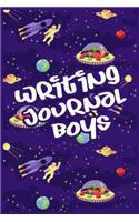 Writing Journal Boys: Blank Journal Notebook To Write In