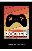 Zocker Notizbuch Für Gamer