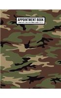 Camo Appointment Book