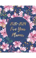2020-2024 Five Year Planner: 5 Year 60 Months Calendar Monthly Planner Schedule Organizer For To Do List Academic Schedule Agenda Logbook Or Student Teacher Organizer Journal No(19 Daily Weekly Monthly Planners with Holidays)