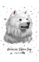 American Eskimo Dog 2020 Planner