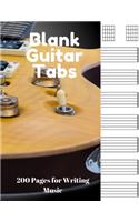 Blank Guitar Tabs