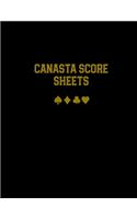 Canasta Score Sheets