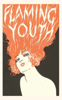 Vintage Journal 'Flaming Youth, ' Woman with Red Hair Poster