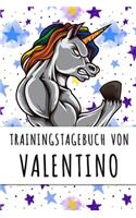 Trainingstagebuch von Valentino