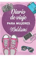Diario De Viaje Para Mujeres Maldivas: 6x9 Diario de viaje I Libreta para listas de tareas I Regalo perfecto para tus vacaciones en Maldivas