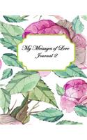 My Messages of Love Journal 2