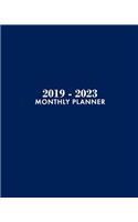 2019-2023 Monthly Planner