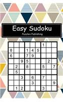 Easy Sudoku: Sudoku Puzzle Game For Beginers With Bauhaus Style Cover