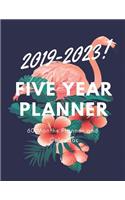 2019-2023! Five Year Planner: 60 Months Planner and Calendar