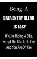 Being a Data Entry Clerk Is Easy