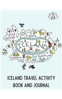 Iceland Travel Activity Book and Journal