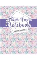 Graph Paper Notebook: (Graph Paper Notebook: 1/2 Inch Squares)