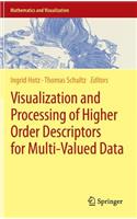 Visualization and Processing of Higher Order Descriptors for Multi-Valued Data