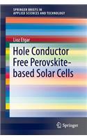 Hole Conductor Free Perovskite-Based Solar Cells